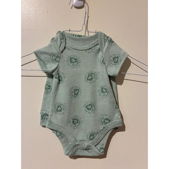 NWOT Disney Baby Green Simba Bodysuit & Leggings Outfit - Newborn (NB) - Picture 1 of 3